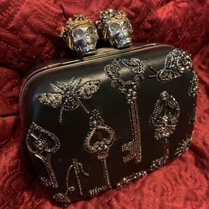Alexander McQueen King and Queen Clutch